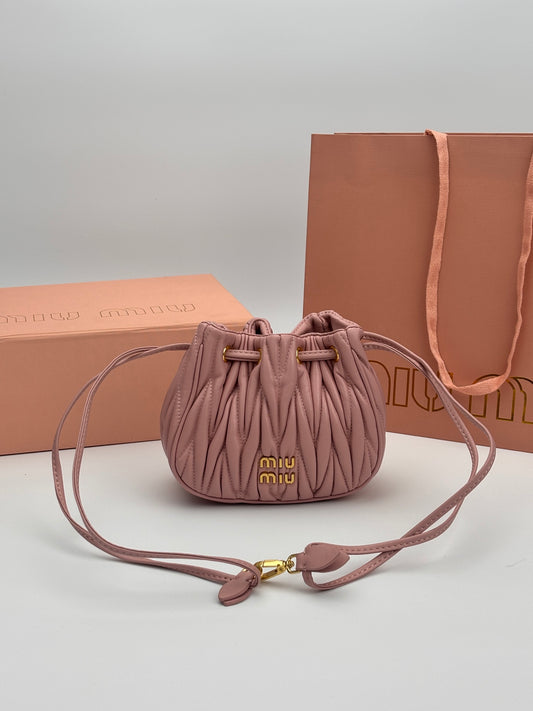 ONLYBAGS® The Matelassé Drawstring Bag